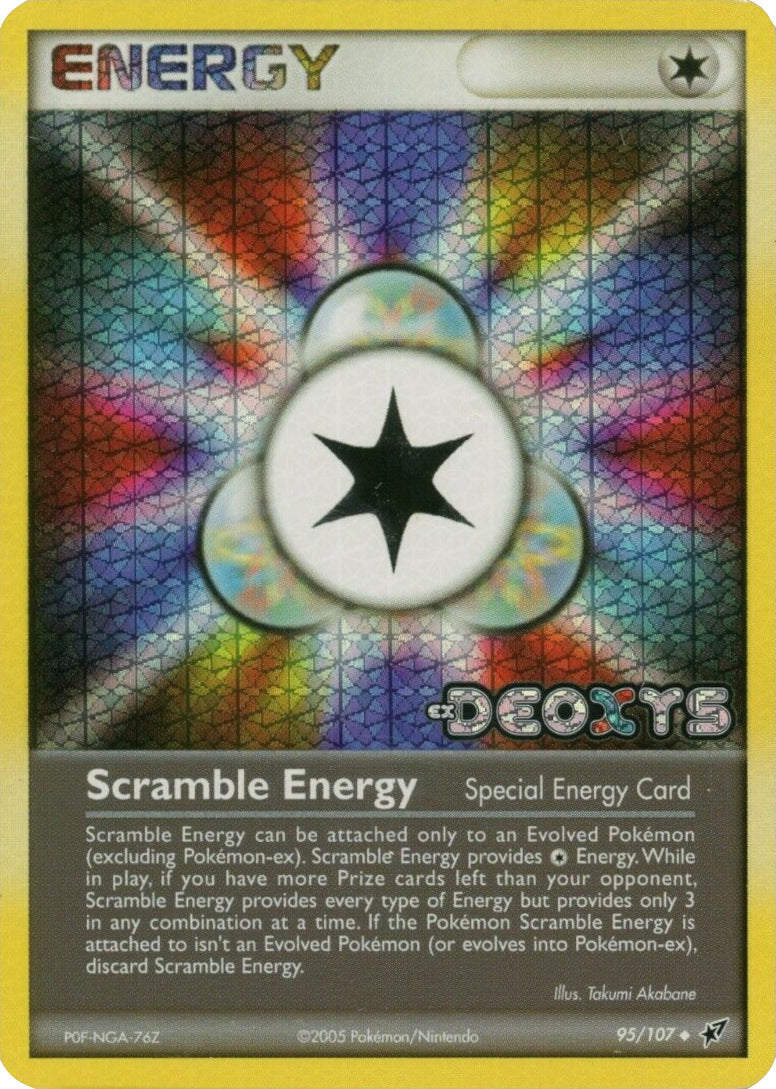 Scramble Energy (95/107) (Stamped) [EX: Deoxys] | Shuffle n Cut Hobbies & Games