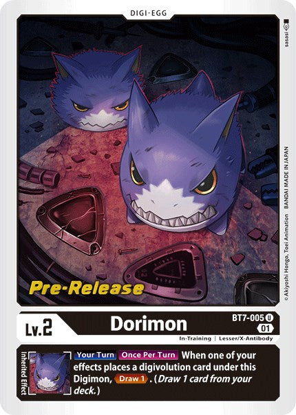 Dorimon [BT7-005] [Next Adventure Pre-Release Cards] | Shuffle n Cut Hobbies & Games