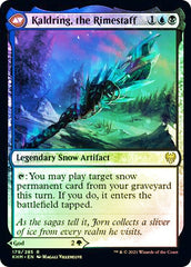 Jorn, God of Winter // Kaldring, the Rimestaff [Kaldheim Prerelease Promos] | Shuffle n Cut Hobbies & Games