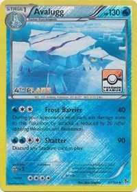 Avalugg (31/106) (League Promo 4th Place) [XY: Flashfire] | Shuffle n Cut Hobbies & Games