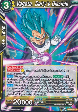 Vegeta, Deity's Disciple [BT12-092] | Shuffle n Cut Hobbies & Games