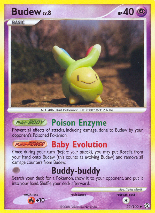 Budew (33/100) [Diamond & Pearl: Stormfront] | Shuffle n Cut Hobbies & Games