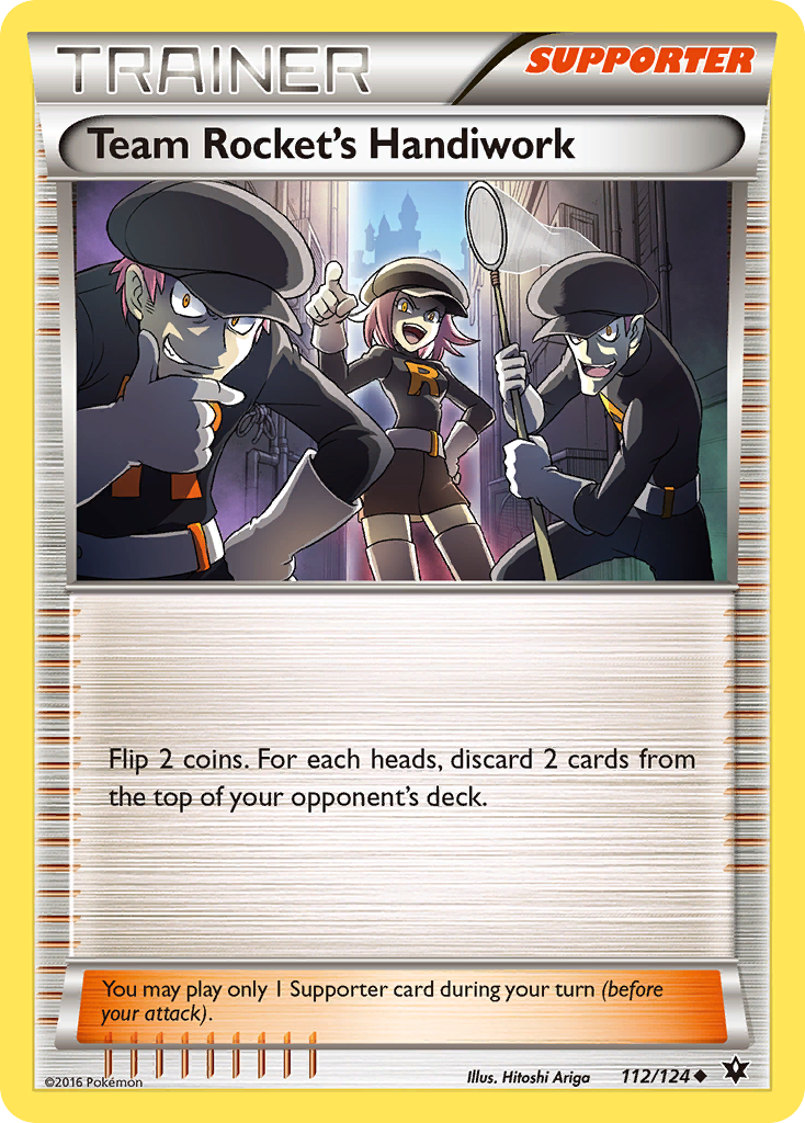 Team Rocket's Handiwork (112/124) [XY: Fates Collide] | Shuffle n Cut Hobbies & Games