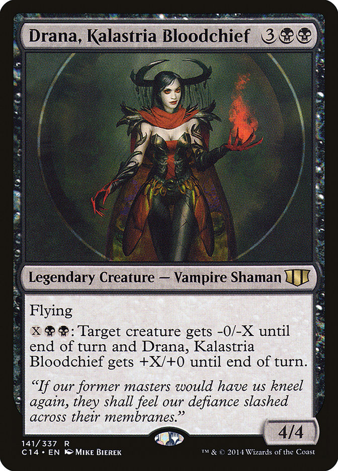 Drana, Kalastria Bloodchief [Commander 2014] | Shuffle n Cut Hobbies & Games