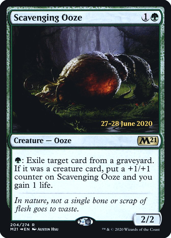 Scavenging Ooze [Core Set 2021 Prerelease Promos] | Shuffle n Cut Hobbies & Games