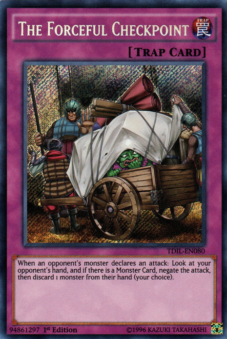 The Forceful Checkpoint [TDIL-EN080] Secret Rare | Shuffle n Cut Hobbies & Games