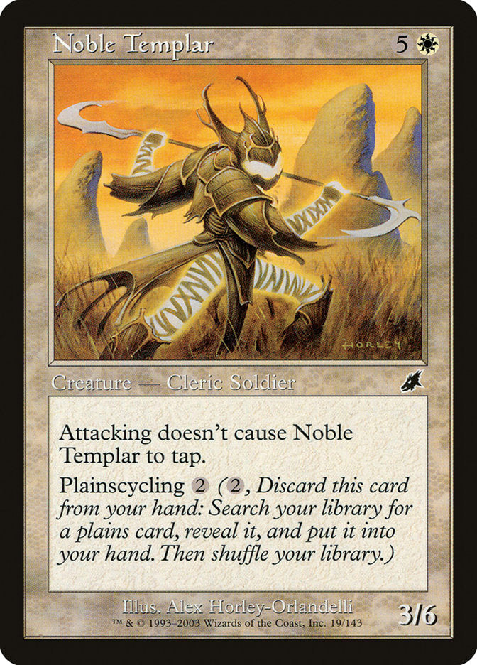 Noble Templar [Scourge] | Shuffle n Cut Hobbies & Games