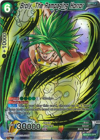 Broly, The Rampaging Horror (SPR) [BT1-073] | Shuffle n Cut Hobbies & Games