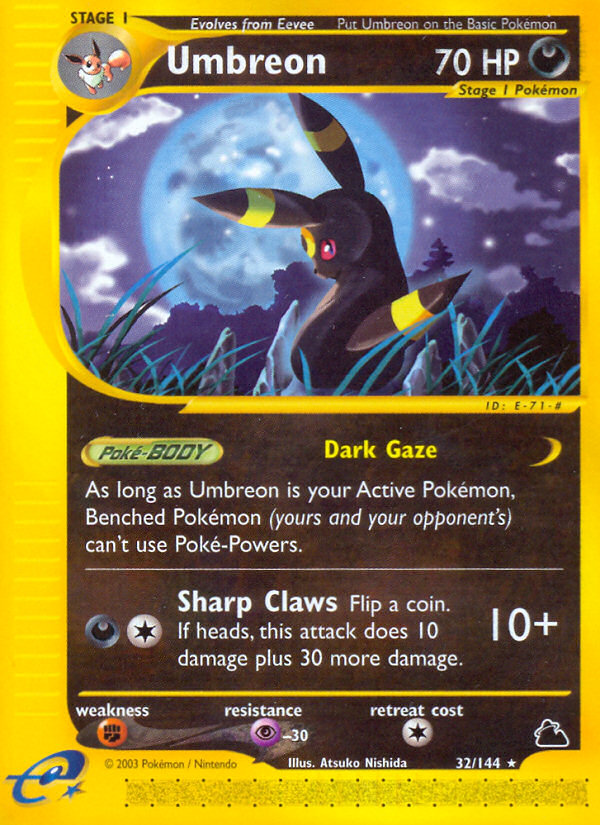 Umbreon (32/144) [Skyridge] | Shuffle n Cut Hobbies & Games