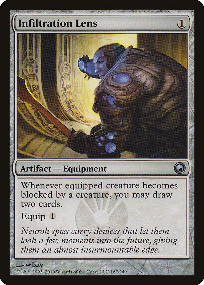 Infiltration Lens [Scars of Mirrodin] | Shuffle n Cut Hobbies & Games