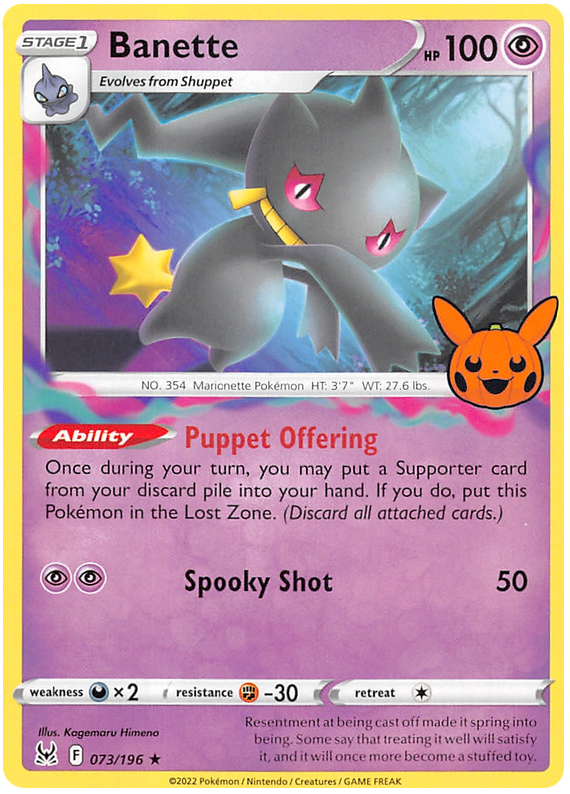 Banette (073/196) [Trick or Trade 2023] | Shuffle n Cut Hobbies & Games