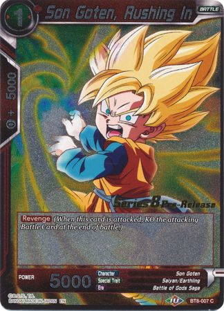 Son Goten, Rushing In [BT8-007_PR] | Shuffle n Cut Hobbies & Games