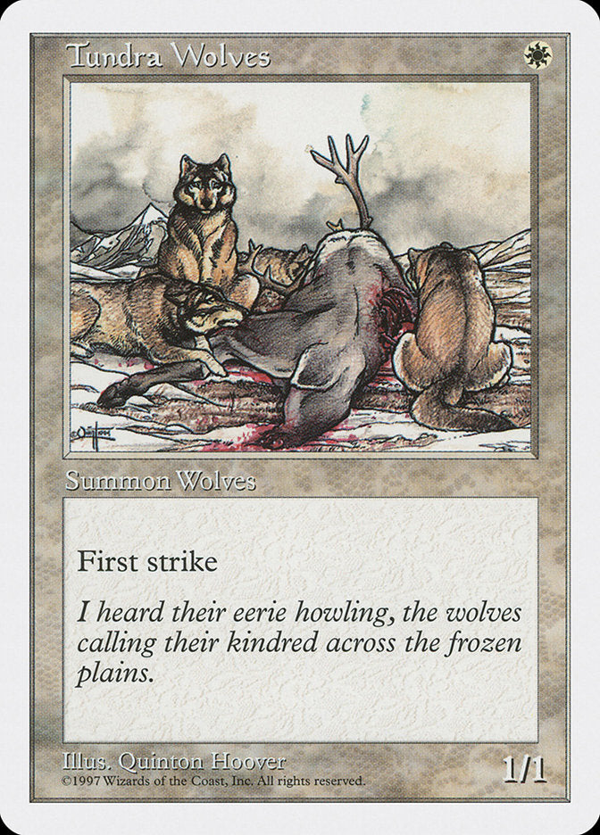 Tundra Wolves [Fifth Edition] | Shuffle n Cut Hobbies & Games