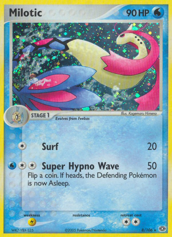 Milotic (8/106) [EX: Emerald] | Shuffle n Cut Hobbies & Games