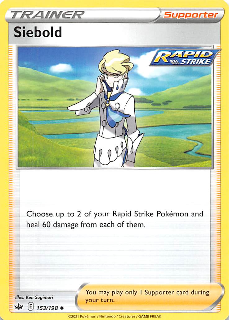 Siebold (153/198) [Sword & Shield: Chilling Reign] | Shuffle n Cut Hobbies & Games