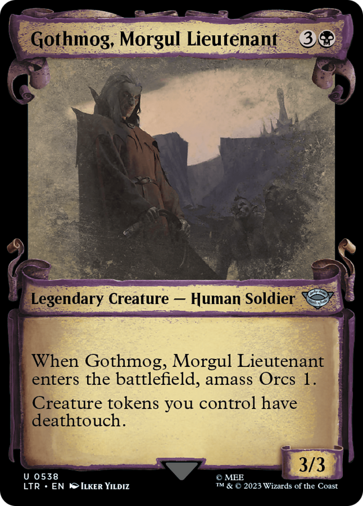 Gothmog, Morgul Lieutenant [The Lord of the Rings: Tales of Middle-Earth Showcase Scrolls] | Shuffle n Cut Hobbies & Games