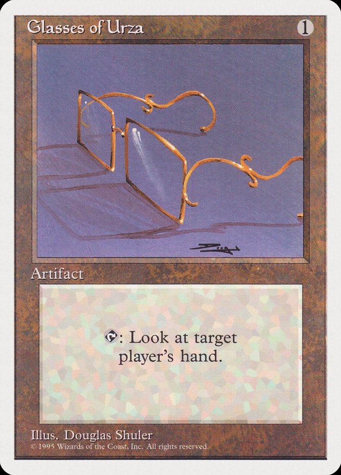 Glasses of Urza [Rivals Quick Start Set] | Shuffle n Cut Hobbies & Games