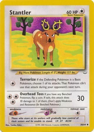 Stantler (38/64) [Neo Revelation Unlimited] | Shuffle n Cut Hobbies & Games