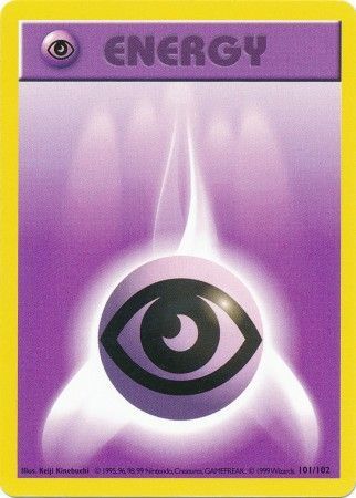 Psychic Energy (101/102) [Base Set Shadowless Unlimited] | Shuffle n Cut Hobbies & Games