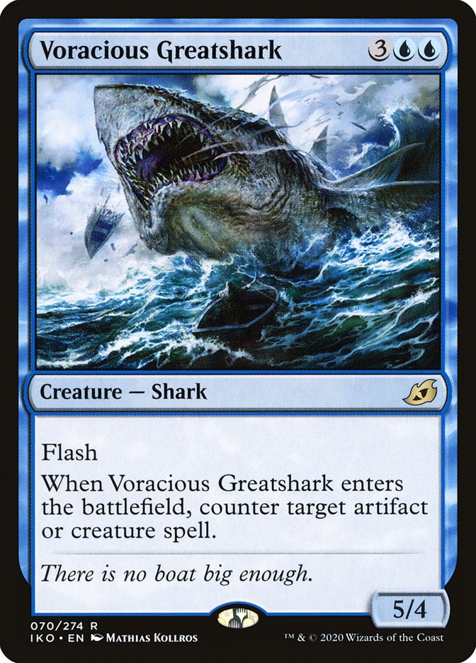 Voracious Greatshark [Ikoria: Lair of Behemoths] | Shuffle n Cut Hobbies & Games