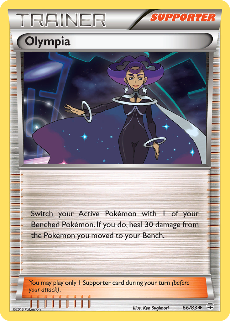 Olympia (66/83) [XY: Generations] | Shuffle n Cut Hobbies & Games