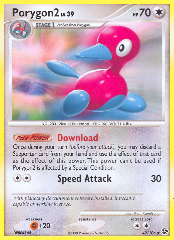 Porygon2 (49/106) [Diamond & Pearl: Great Encounters] | Shuffle n Cut Hobbies & Games