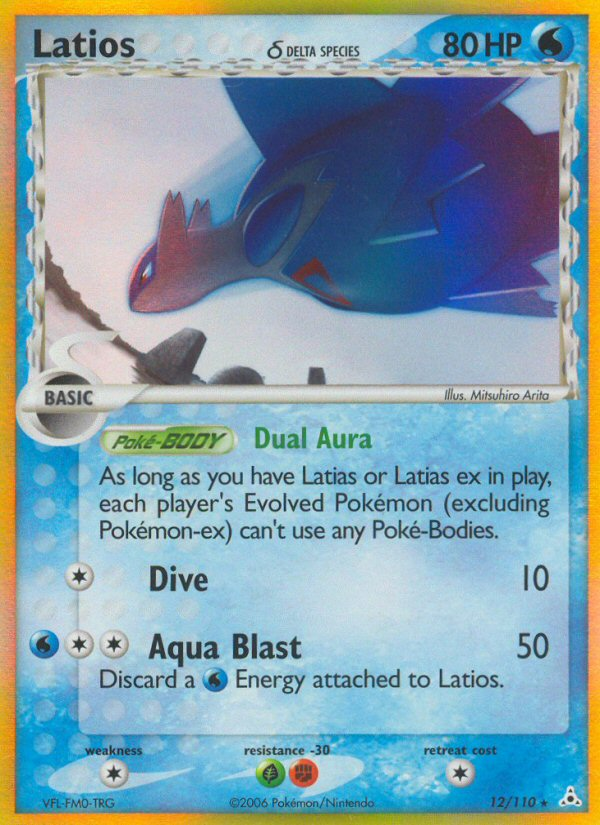 Latios (12/110) (Delta Species) [EX: Holon Phantoms] | Shuffle n Cut Hobbies & Games