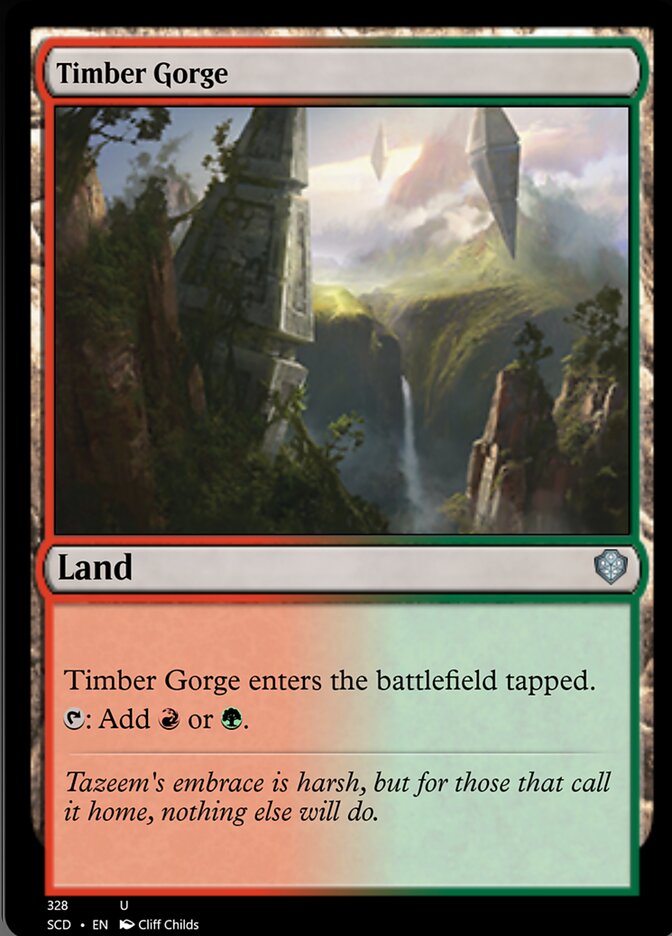 Timber Gorge [Starter Commander Decks] | Shuffle n Cut Hobbies & Games