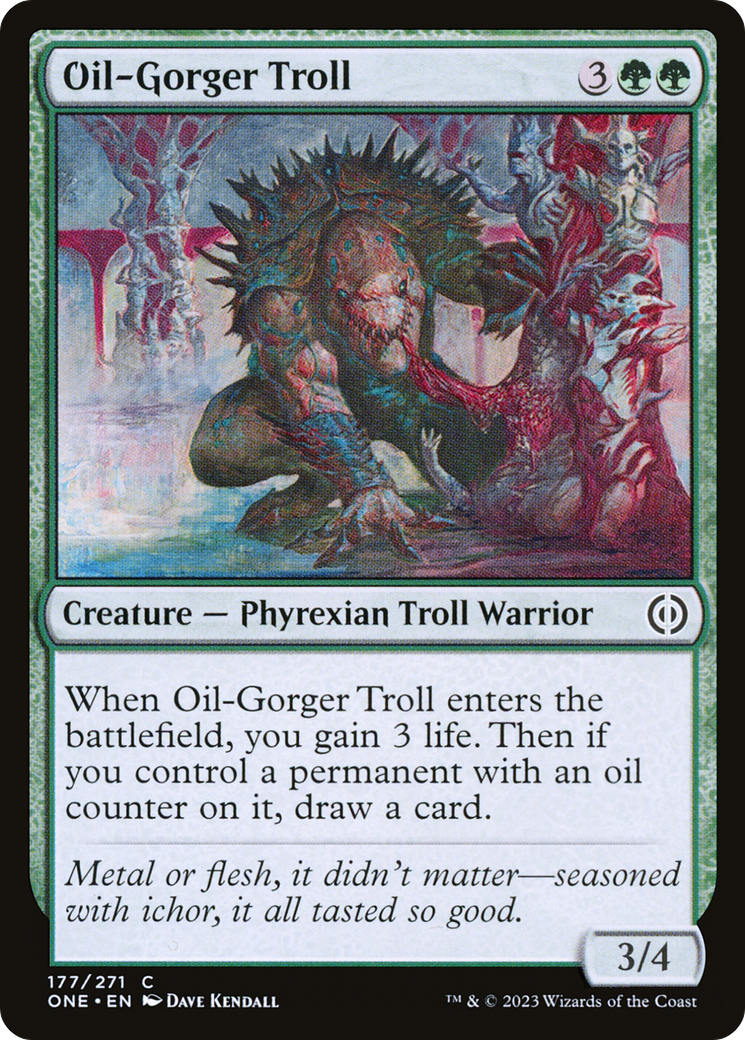 Oil-Gorger Troll [Phyrexia: All Will Be One] | Shuffle n Cut Hobbies & Games