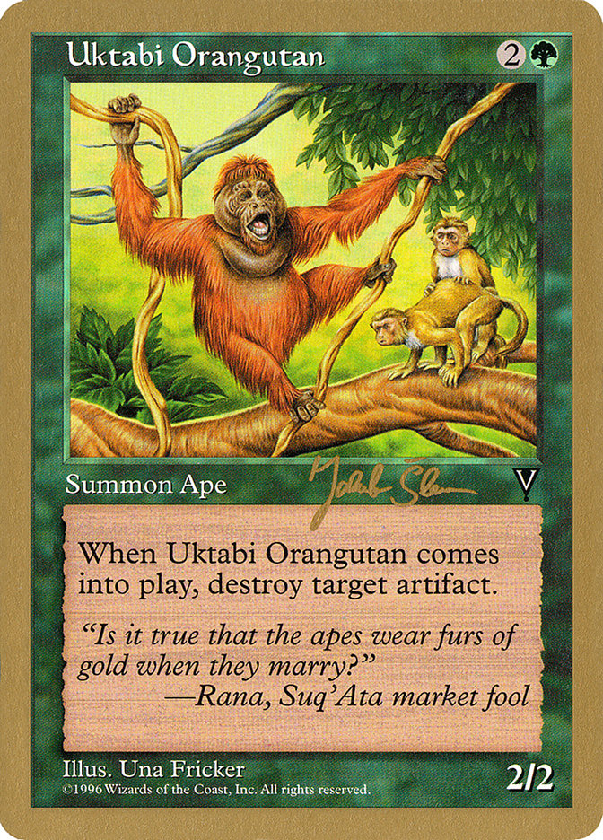 Uktabi Orangutan (Jakub Slemr) [World Championship Decks 1997] | Shuffle n Cut Hobbies & Games