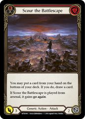 Scour the Battlescape (Red) [WTR194-C] Alpha Print Normal | Shuffle n Cut Hobbies & Games