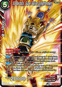 SS Bardock, Super Saiyan Enlightenment (Super Rare) [BT13-010] | Shuffle n Cut Hobbies & Games