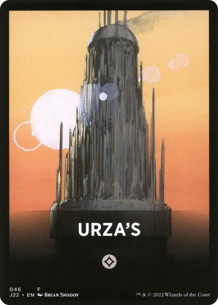 Urza's Theme Card [Jumpstart 2022 Front Cards] | Shuffle n Cut Hobbies & Games