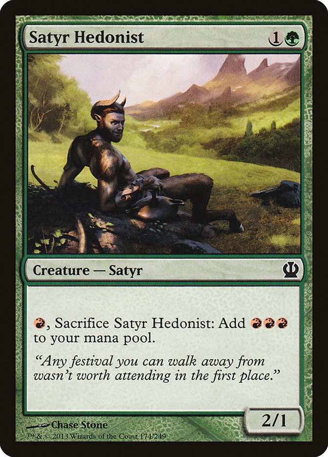 Satyr Hedonist [Theros] | Shuffle n Cut Hobbies & Games