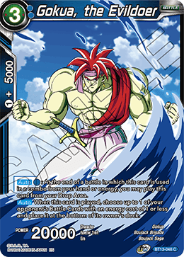 Gokua, the Evildoer (Common) [BT13-048] | Shuffle n Cut Hobbies & Games