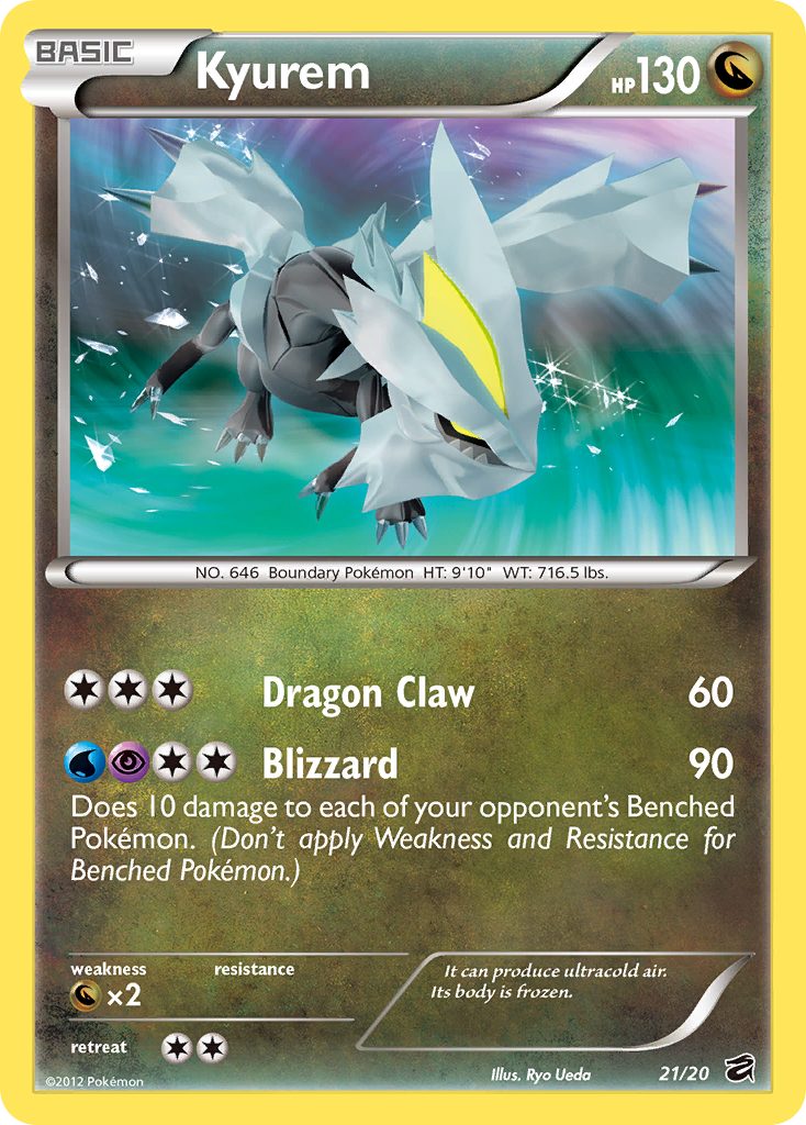 Kyurem (21/20) [Black & White: Dragon Vault] | Shuffle n Cut Hobbies & Games