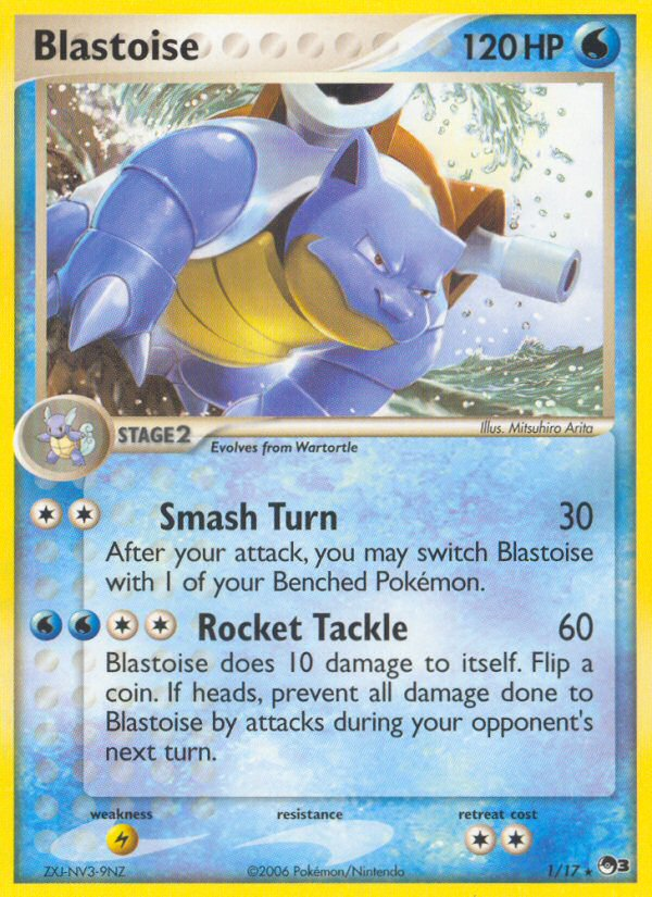 Blastoise (1/17) [POP Series 3] | Shuffle n Cut Hobbies & Games