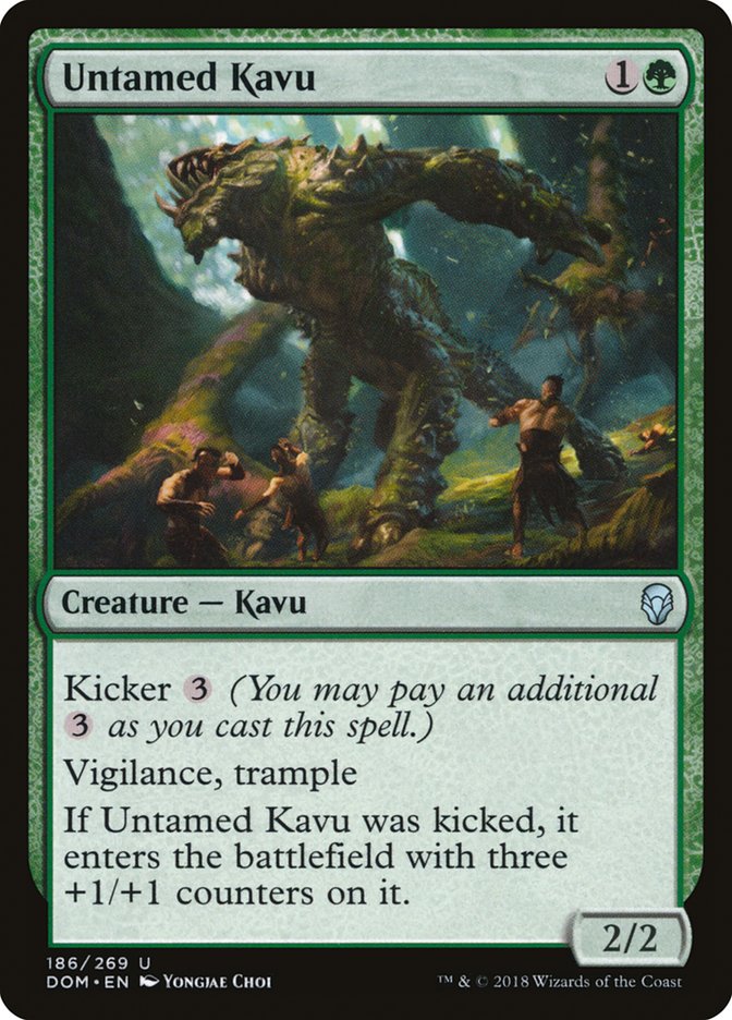 Untamed Kavu [Dominaria] | Shuffle n Cut Hobbies & Games