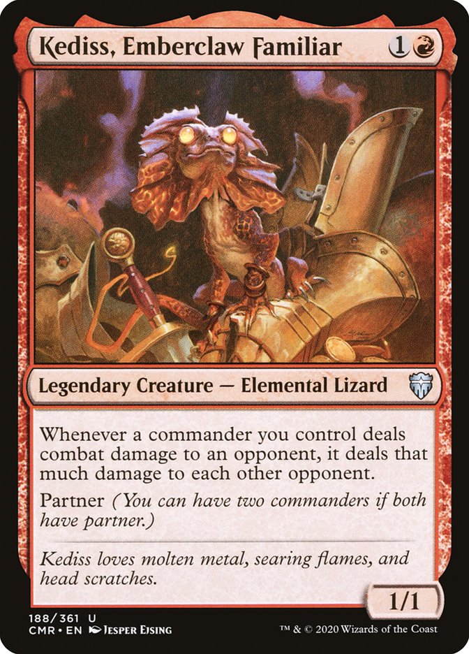 Kediss, Emberclaw Familiar [Commander Legends] | Shuffle n Cut Hobbies & Games