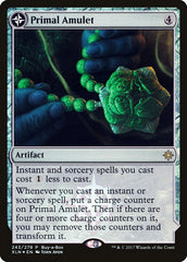 Primal Amulet // Primal Wellspring (Buy-A-Box) [Ixalan Treasure Chest] | Shuffle n Cut Hobbies & Games