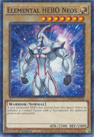 Elemental HERO Neos (Duel Terminal) [HAC1-EN004] Parallel Rare | Shuffle n Cut Hobbies & Games