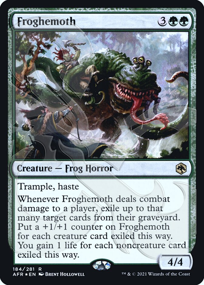 Froghemoth (Ampersand Promo) [Dungeons & Dragons: Adventures in the Forgotten Realms Promos] | Shuffle n Cut Hobbies & Games