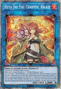 Hiita the Fire Charmer, Ablaze (Starlight Rare) [PHRA-EN100] Starlight Rare | Shuffle n Cut Hobbies & Games