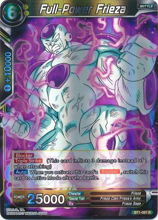 Full-Power Frieza [BT1-087] | Shuffle n Cut Hobbies & Games