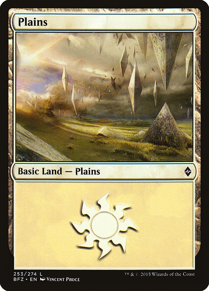 Plains (253) [Battle for Zendikar] | Shuffle n Cut Hobbies & Games