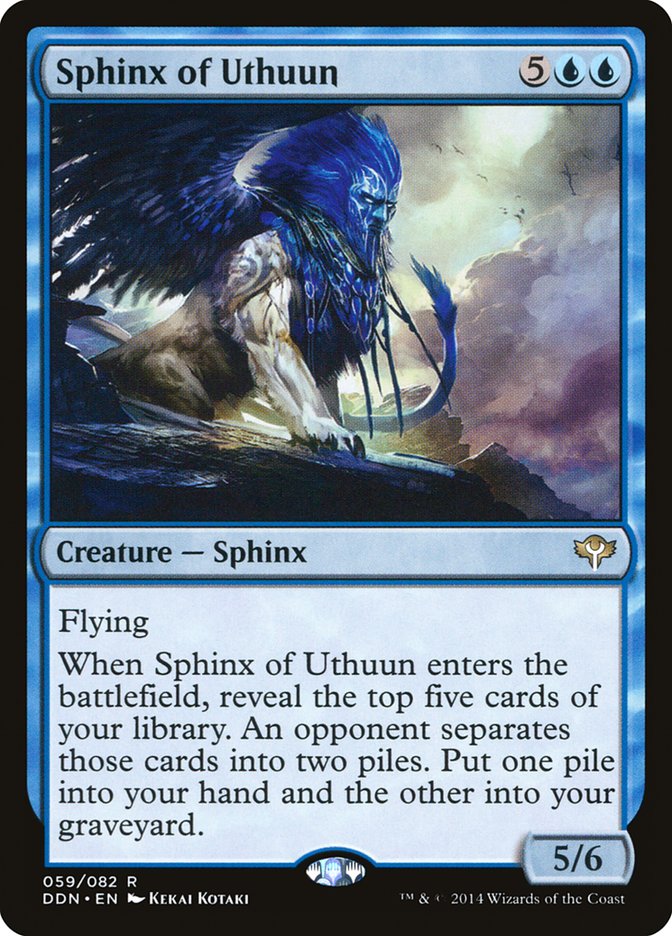 Sphinx of Uthuun [Duel Decks: Speed vs. Cunning] | Shuffle n Cut Hobbies & Games