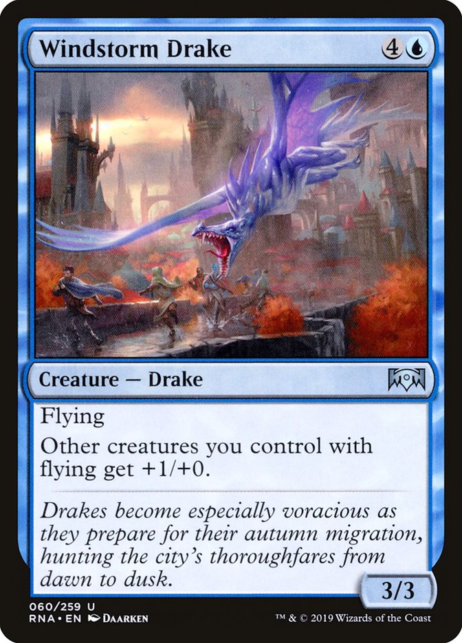 Windstorm Drake [Ravnica Allegiance] | Shuffle n Cut Hobbies & Games