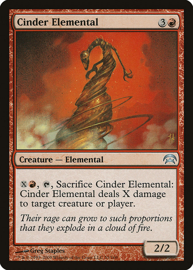 Cinder Elemental [Planechase] | Shuffle n Cut Hobbies & Games