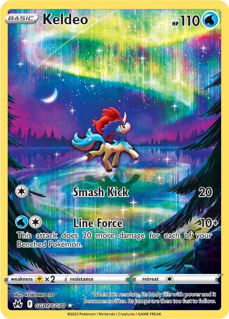 Keldeo (GG07/GG70) [Sword & Shield: Crown Zenith] | Shuffle n Cut Hobbies & Games