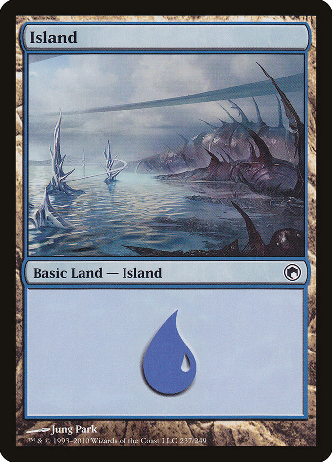 Island (237) [Scars of Mirrodin] | Shuffle n Cut Hobbies & Games